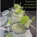 Gaspacho concombre, pomme et menthe, Recette[...]