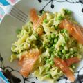 Pâtes à l'avocat, aux petits pois et au saumon[...]