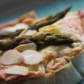 Tartelette amandine aux asperges