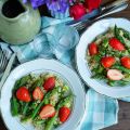 En mode retour de l'Amap : salade asperges[...]