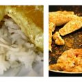 Poulet au curry & aux pêches