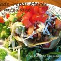 Salade-repas étagée à la mexicaine