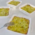 Flan de poireaux aux pommes