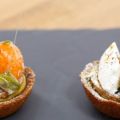 Tartelette supra-sablée, kumquat confit et[...]