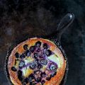 Dutch Baby aux myrtilles et ricotta au citron