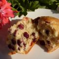 * Muffins aux bananes et aux canneberges *
