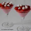 Fraises parfumées à la menthe et gingembre et[...]