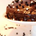Banana- choco party cake !