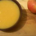 {Soupe} Velouté de panais et à la pomme.