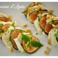 Salade de figues mozzarella, Recette Ptitchef