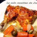 CUISSES DE POULET MOUTARDE ET MIEL