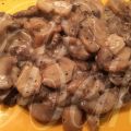 Champignons au Sauce Poivre / Cogumelos com[...]