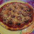 Pizza au chorizo