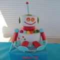 Gâteau robot / Sweet table anniversaire Robot -[...]