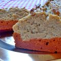 Cake kamut, tomate et fromage (Vegan)