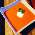 Soupe indienne de lentilles rouges