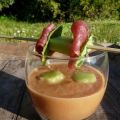 Soupe froide melon/tomate, une association très[...]