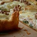Tarte poireaux-noix avec ricotta & tahini,[...]