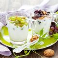 Dessert croquant au raisin