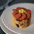 Risotto épicé au chorizo et aux haricots rouges