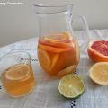 Thé glacé aux agrumes (Iced tea with citrus)