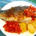 Dorade royale grillée à la poêle