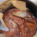 Pain au levain en cocotte