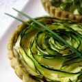 Tartelettes au thé matcha et aux courgettes[...]