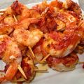 Crevettes à la pancetta et à l’érable