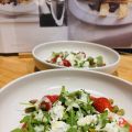 Carpaccio de betteraves au fromage de chèvre