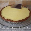 Tuerie de tarte aux citrons sur fond de[...]