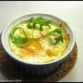 Oeuf cocotte jambon fromage