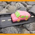 Voiture en pâte d'amandes...