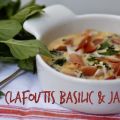 Clafoutis basilic & jambon de pays