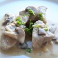 Noix de veau aux champignons