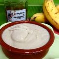 Glace ou crème glacée à la banane