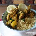 Tajine de poulet au citron et citron confit au[...]