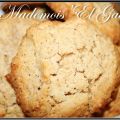 Cookies sablés à la noisette