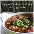 ~Soupe au riz et aux boulettes de poulet~
