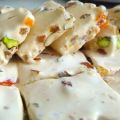 Nougat blanc aux fruits secs et agrumes confits