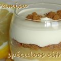 Tiramisu au citron et spéculoos