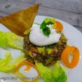 Lentilles en salade, oeuf poché, vinaigrette au[...]