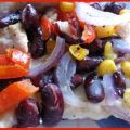 Pizza mexicaine au poulet, Recette Ptitchef