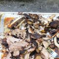 Ribs d'agneau fumés au barbecue à l'américaine