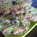 Palets de courgettes et cereales crues au[...]