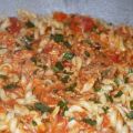 Les pâtes au thon (et aux tomates) 