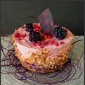 Entremet façon ispahan, Recette Ptitchef