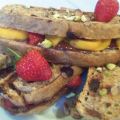 Grilled-choc \ panini au nutella