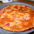 Clafoutis pommes/framboises