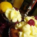 Cupcakes Citron et Canneberges